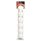 Hot Glove Practice Baseballs - 6 pack - White by Unique Sports