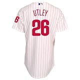 Chase Utley Philadelphia Phillies Authentic Home Jersey (44/Large)