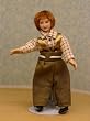 Victorian Porcelaine Boy Doll - Dollhouse Miniature