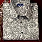 Paisley Silk Long Sleeve Sport Shirt