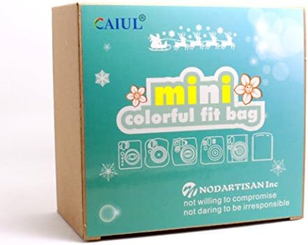 [Fujifilm Instax Mini 8 Case]-- CAIUL Transparent Crystal Comprehensive Protection Instax Mini 8 Camera Case Bag With PVC Material [Ever Ready Design ] ( Black )