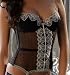 JEZEBEL LULU #30271 BUSTIER FRENCH PINK