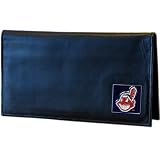 Executive MLB Genuine Leather Checkbook Cover - Cleveland Indians
