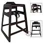New Toddler Baby High Chair Wooden Restaurant Highchair