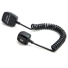 Janco Off Camera Shoe Cord for the Canon Speedlites 220EX, 430ex, 430EX II & 580EX II (OC-E3)