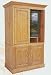 English Tan Pine Shaker Armoire