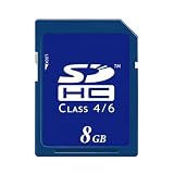 BLAZING 8GB SDHC Class 4/6 ( Secure Digital High Capacity ) Memory Card for Digital Cameras & Camcorders