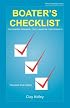 Boater's Checklist