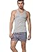 Men Undershirt Sleeveless Tank Top Workout Sports Slimming A-Shirt (Pack of 6)