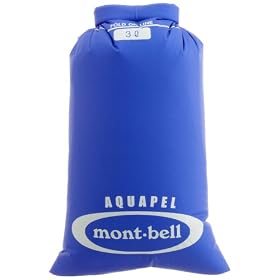 �����x��(montbell) �A�N�A�y���X�^�b�t�o�b�O 3L �u���[���b�W(BLRI) 24�~45cm 1123463