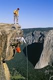 Wallmonkeys Peel and Stick Wall Decals - Rock Climbing Team Reaching the Summit. - 18