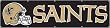 BNO Saints Giant 8-Foot X 2-Foot Nylon Banner Banner Flags NFL