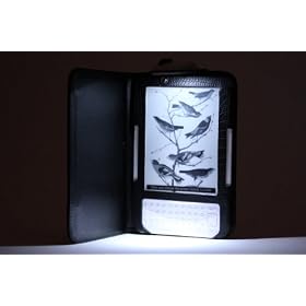 Click here to buy AYL&reg; Kindle Lighted Crocodile Texture Polyurethane Leather Case + Screen Protector (Cover fits... by A Young Life.