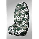 CUSTOM Smart Car ForTwo Seat Covers - FRONT FULL SET: High Back Buckets (2008-2009) - Hawaiian Maui Wowie - Made in the USA