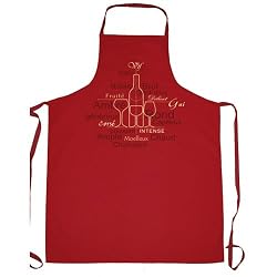Wine Tasting & Wine sampling labels canvas Sommelier Wine Steward Apron French
