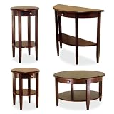 Winsome 94231 Concord Round Coffee Table - Antique Walnut