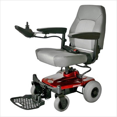 Jimmie Power Chair with Captain Seat in Red