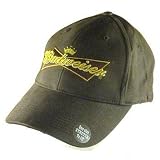 BUDWEISER KING CROWN BUD BASEBALL CAP HAT BROWN ADJUSTABLE SIZE