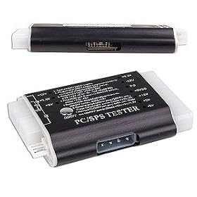 FrozenCPU ATX 2.0 Power Supply Tester (20/24 pin ATX, SATA, P4, Xeon, PCI-E, Floppy, 4 pin)