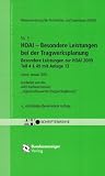 HOAI - Besondere Leistungen bei der Tragwerksplanung - Besondere Leistungen zur HOAI 2009 Teil 4 � 49 mit Anlage 13: AHO Heft 3