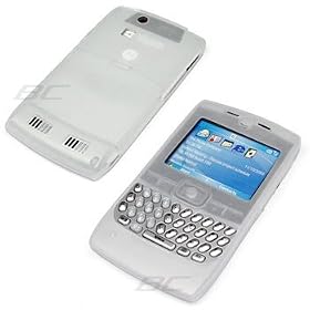 Silicone Skin Case for Motorola Q w  Screen Protector
