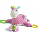 Gund Baby Pinkaboo Pony in patch work teaching toy by Gund