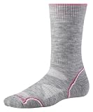 Smartwool Damen Socke PhD Outdoor Medium Crew, light gray, S