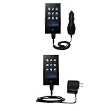 Essential Kit for the Samsung P2 - includes Car and Wall Charger with Rapid Charge Technology - Gomadic Brand w/ TipExchange Technology