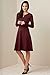 Fair Indigo Fair Trade Organic Keyhole Dress