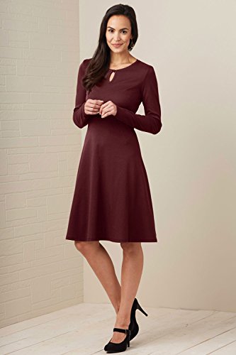 Fair Indigo Fair Trade Organic Keyhole Dress