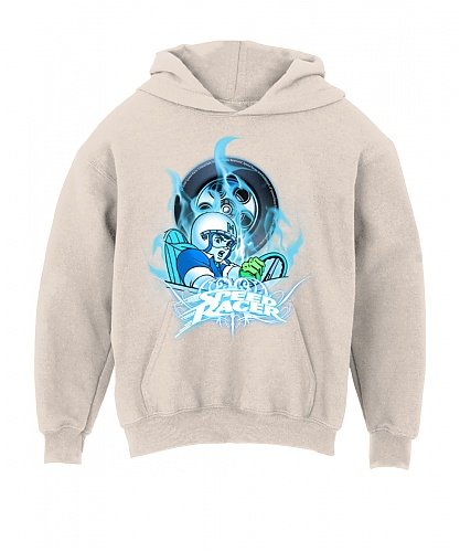 Speed Racer – Tire – Sand Youth Hoodie – Medium