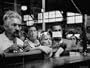 Here Waiting Faces Mirror Anxiety as They Hear List of the Survivors of Sinking Ship Andrea Doria Photographic Poster Print by Gordon Parks, 24x18