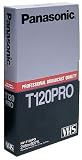 Panasonic VHS Professional Quality Cassette, NVT120PQ