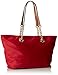 Calvin Klein Florence Dressy Nylon East/West Chain Top Zip Tote
