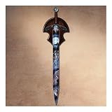 Edge Of The Wilderness Al Agnew Replica Sword Collectible Wolf Art Wall Decor by The Bradford Exchange