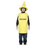 Mustard Child Costume Child (Medium (7-10))