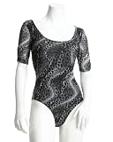 2b Elbow Sleeve Mesh Bodysuit