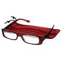 Foster Grant Reading Glasses Full Rim Plastic - Red (+1.5)