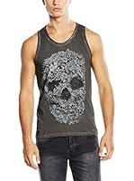 American People Camiseta Tirantes Dirty (Gris Oscuro)