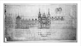Historic Print (L): [Library of Congress (National Library) Washington D.C. Front elevation Judiciary Squar