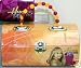 Licensed Disney Hannah Montana Orange & Red Tin Purse