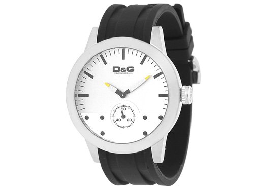 ToP Herrenuhr DOLCE & GABBANA Herrenuhren Kautschuk Armband *SCHNÄPPCHEN* Herrenarmbanduhr D&G UHR Schwarz DW0372 RUGBY