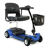 Go-Go Ultra X 4-Wheel Travel Scooter Color: Red