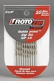 Rotozip GP10 Guide Point Zip Bit for Drywall (10-Pack)