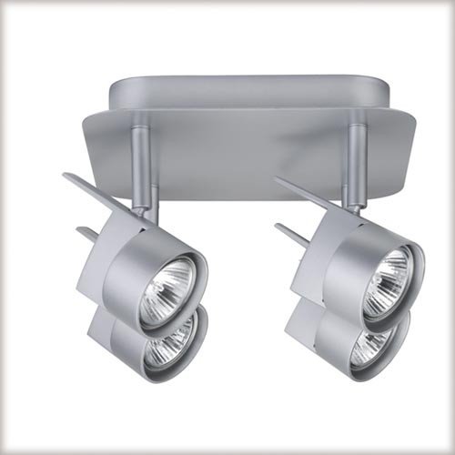 Paulmann 66573 Spotlights EasyPower Rondell 4x50W GU5,3 Chrom matt 230/12V 2x105VA Metall