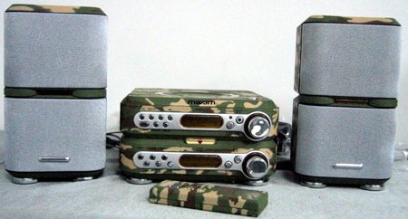 Childrens Toyshop  Electronics : Army Camouflage CD Player/Radio/Alarm Clock System