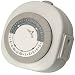 Woods 59366 Lamp and Appliance Timer with 3-Prong Outlet, Repeats Daily