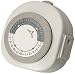 Woods 59366 Lamp and Appliance Timer with 3-Prong Outlet, Repeats Daily
