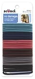 Scunci Effortless Beauty Large No-damage Multi-color Elastics