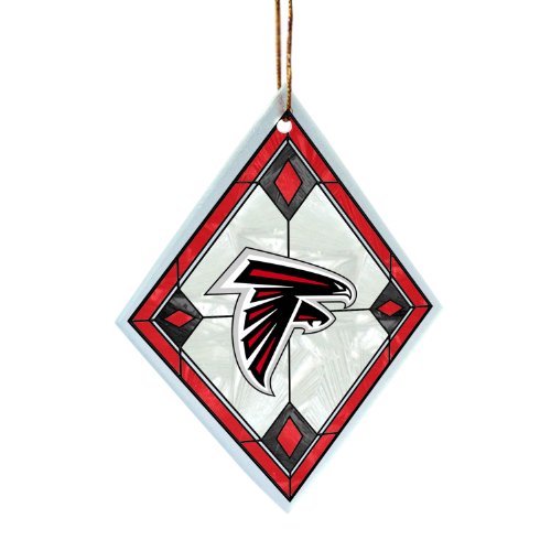 NFL Atlanta Falcons Art Glass Ornament